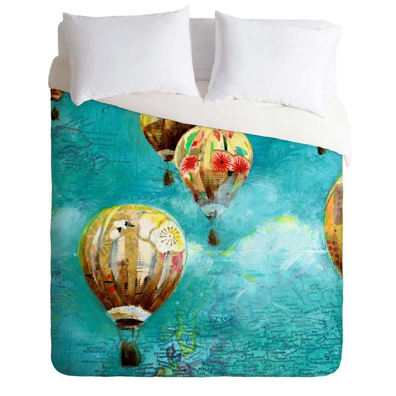 Ensemble de housse de couette, Housse de couette simple / simple TG et 1 taie dé