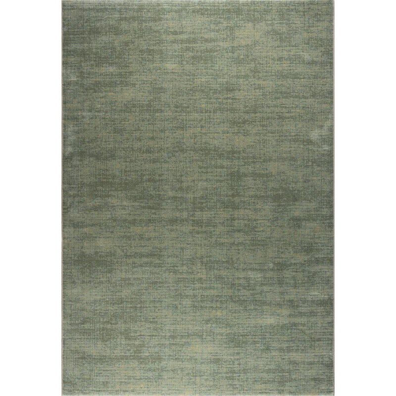 Galleria Power Loom Polypropylene Rug , Green, Rectangle 120 x 170 cm