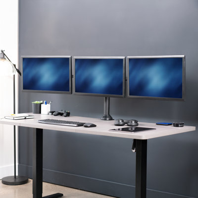 Triple Monitor Desk Mount