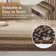 Machine Washable Rug for Living Room Braided Print Non-Slip Area Rug Stain Resistant Carpet for Dining Room Bedroom Nursery Office