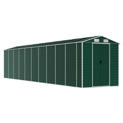 Buckhanon Garden Shed 191x895x198 cm Galvanised Steel