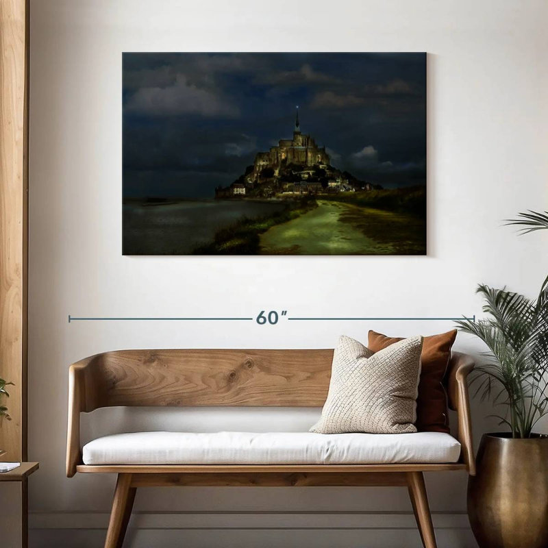 Adella Normandy Ancient Castle, 30" H x 45" W