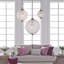Luminaire suspendu en cristal 3 lumières Cimberleigh-1954505223