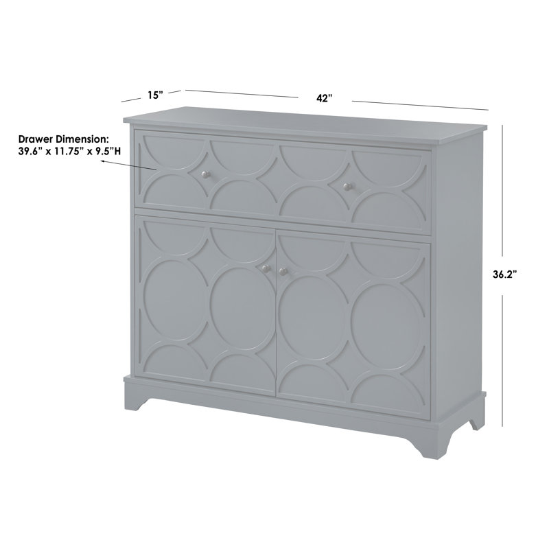Gainey Accent Cabinet, Blue
