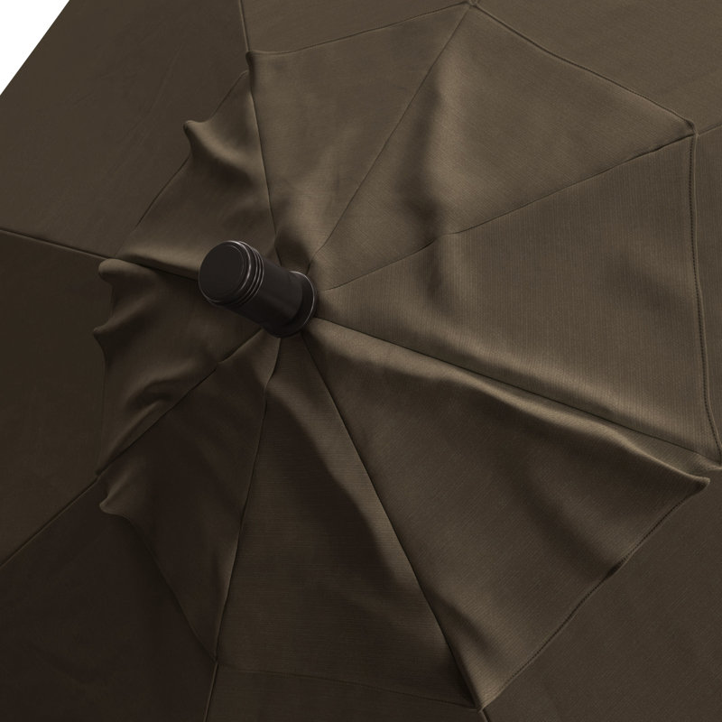 Parasol de marché 132 po Ancy, Taupe
