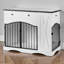 Mobilier pour cage de chien avec tiroirs