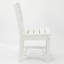 Ensemble de 2 chaises de patio en PEHD blanc et chaises d'appoint sans accoudoirs