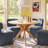 Fenway 47" Wood Dining Table-573598315
