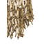 'Wiggle' Wood Chandelier
