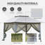 Aleston 143.3" W x 143.3" D Steel Patio Gazebo