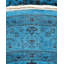 Tapis bleu nouvel âge 6 pi x 6 pi 1 po Dkari