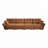 Chenille Fabric 4 - Seater Sofa-525263889