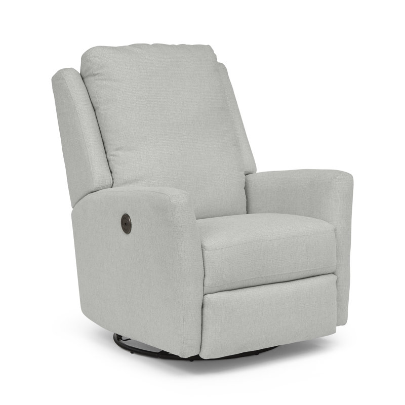 Power Swivel Glider Recliner, Radical Dove