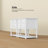 Ekamjhot 2-Piece Nightstand With Shelves And Drawers