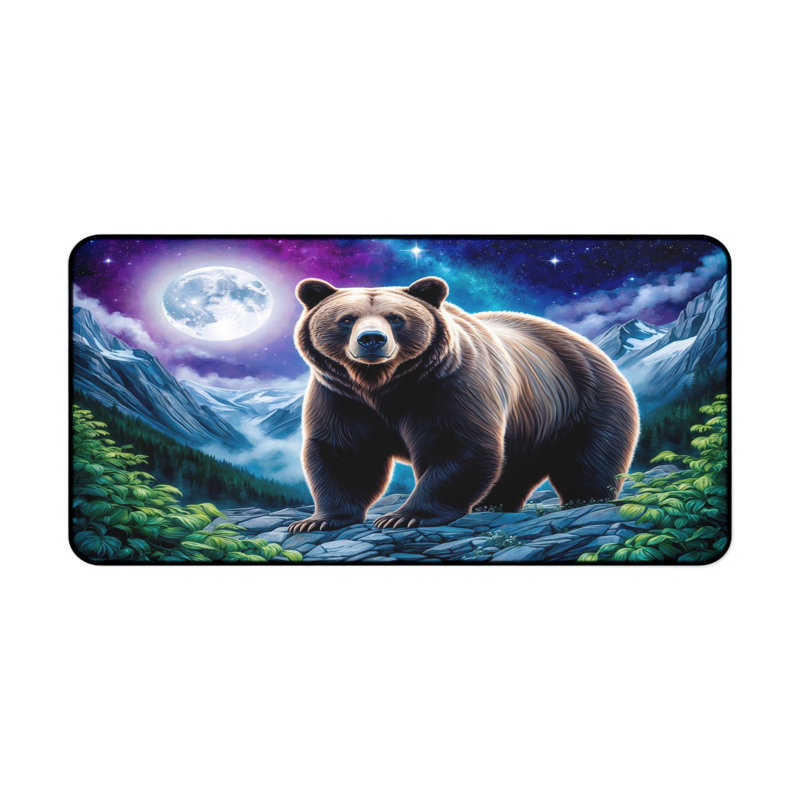 Polyester Desk Pad, 14.4x12.1
