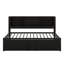Lit de jour en métal avec couchette, tablettes de rangement et ports USB-149818697