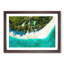 Above A Beach In The Maldives - Picture Frame Photograph Print-56628438-56628443