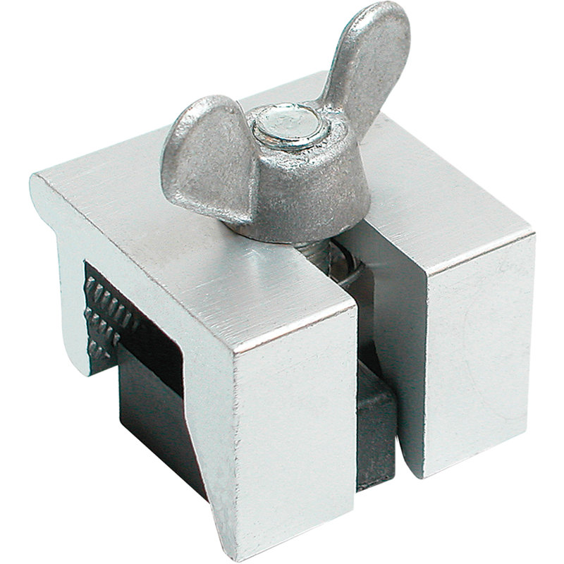 Serrure de fenêtre coulissante non marquante Prime-Line, finition aluminium