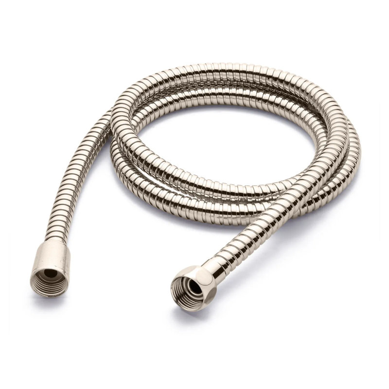 Douche à main multifonctionnelle moderne et tuyau 1,8 gallons par minute, Nickel poli