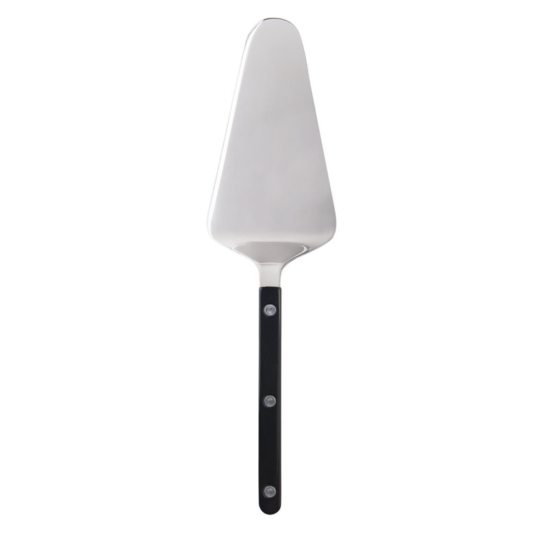Bistrot Solid Cake Server, Black