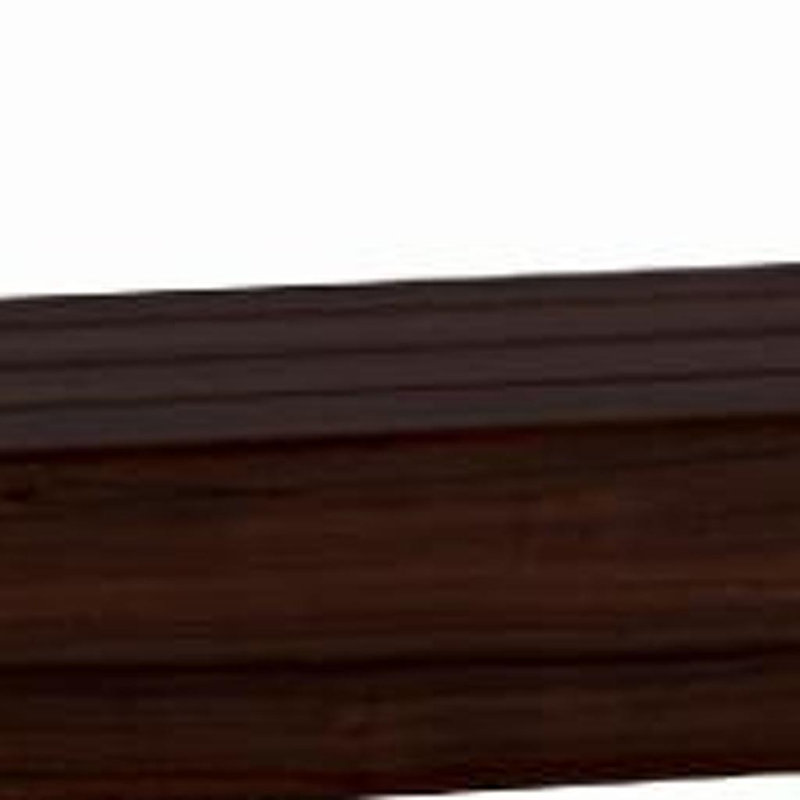 Étagère murale flottante en bois massif espresso de 48 pouces