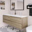Meuble-lavabo double 72 po avec plateau en résine et 4 tiroirs à fermeture en douceur 72 po-172998612