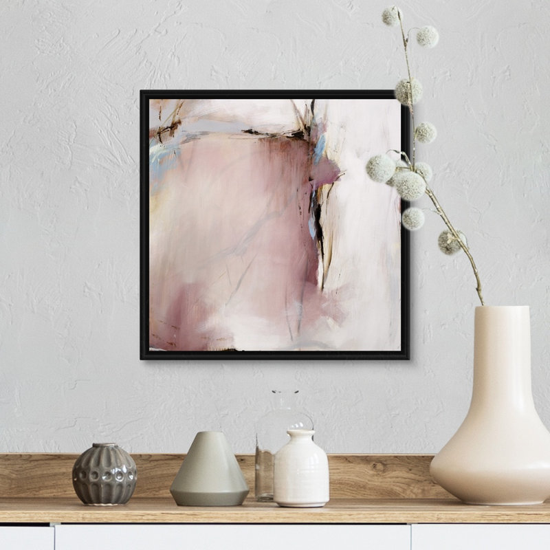 «Dreamed A Dream», reproduction sur toile, Cadre flottant noir, H 14 po x l 14 po x P 1,75 po