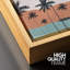 «Woodland, géométrique, pastel, montagne, lac, nature, désert, art moderne, décoration boho», sur toile-99446418-99446417