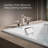 Tea-for-Two 66-In x 36-In Drop-in/Undermount Whirlpool Bath, Reversible Drain-51403848