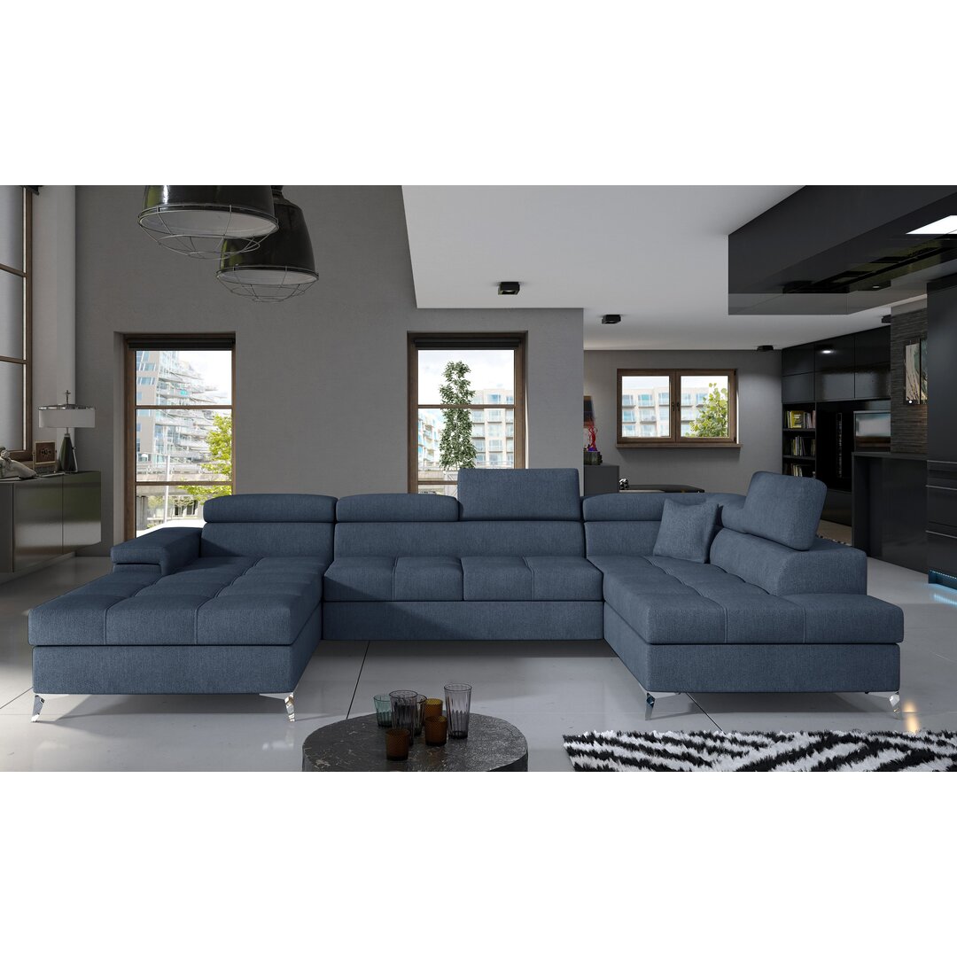 Ecksofa Geraci mit Bettfunktion