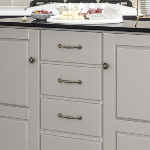 Red Barrel Studio® Littrell Granite Kitchen Cart & Reviews | Wayfair