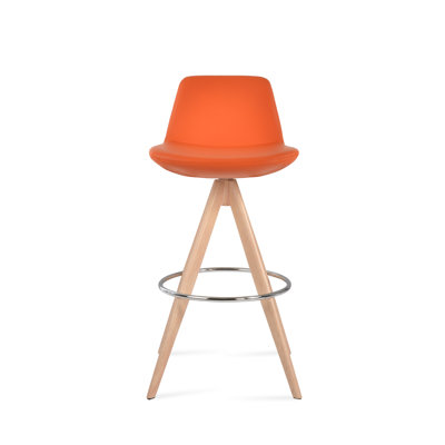 Pera Pyramid MW Counter & Bar Stool in Natural