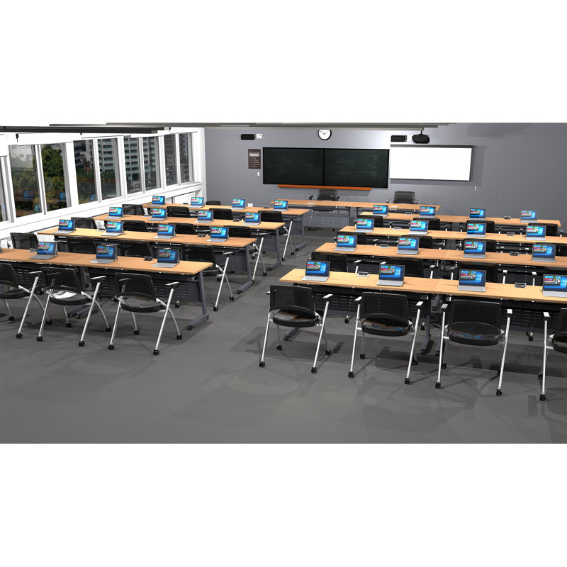 34 Person Training Meeting Seminar 18 Piece Tables Set