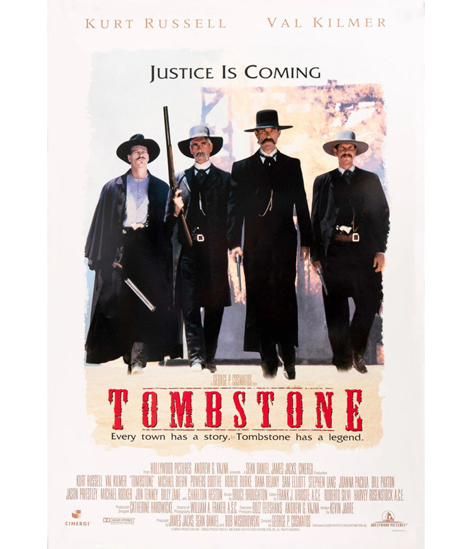 Tombstone, 18" H x 12" W