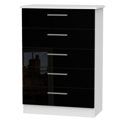 Fully Assembled Yvette 5 Drawer Chest