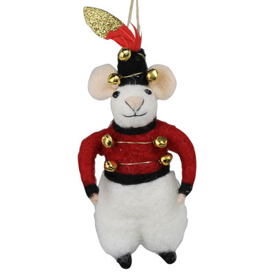 Ornement de souris de soldat