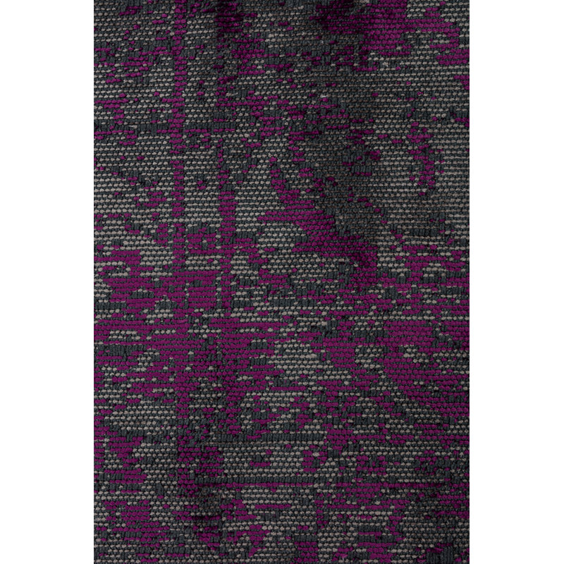 Tapis oriental gris / violet Rapture, Rectangle 7 pi 10 po x 9 pi 10 po
