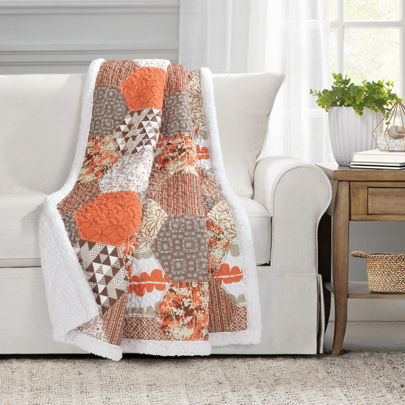 Briley Throw, Tangerine