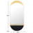 Shelbert Iron Wall Mirror