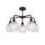 Lustre suspendu 5 lumières 24 po Krumholz-134942726-134942730
