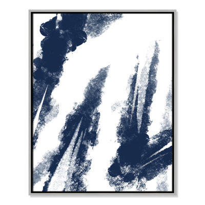 Ferne "Navy Striking Seams 2" Print