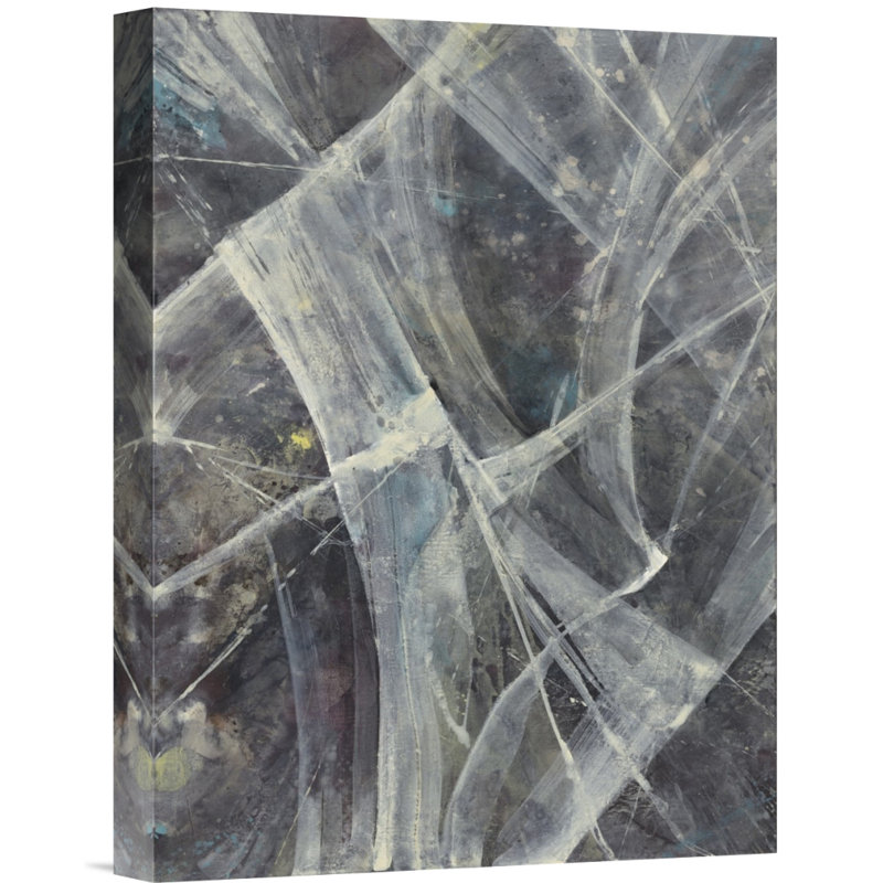 " Glacier V " by Albena Hristova, 16" H x 12" W, Wrapped Canvas, No Mat