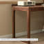 Bureau massif à 2 tiroirs en noyer noir exquis-1570270021