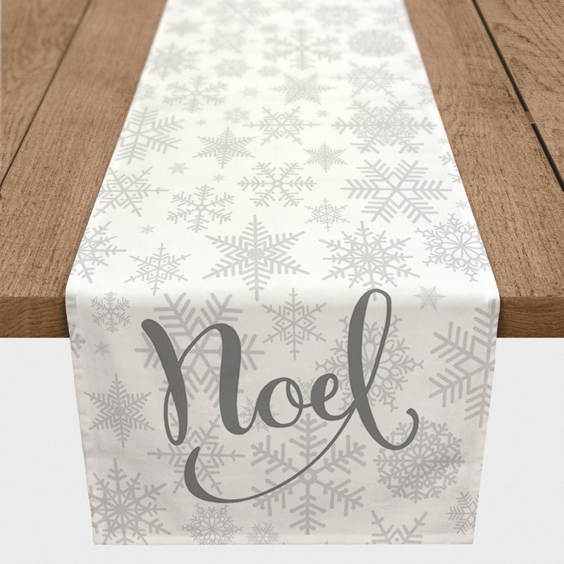 Chemin de table de Noël Eero, 72 po x 16 po