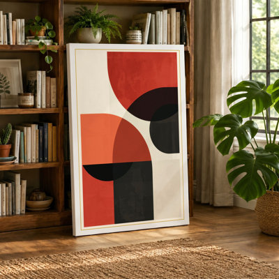 Tensions Geometric - Wrapped Canvas