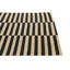 Tapis noir et blanc 4 x 6 Pinkerton
