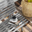 Banc de jardin en aluminium Melnick-100820032