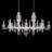 Sterling 12 Light Crystal Linear Chandelier