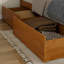 Lit plateforme en bois massif Madison avec pied de lit et tiroirs de rangement assortis -96140357-96140352