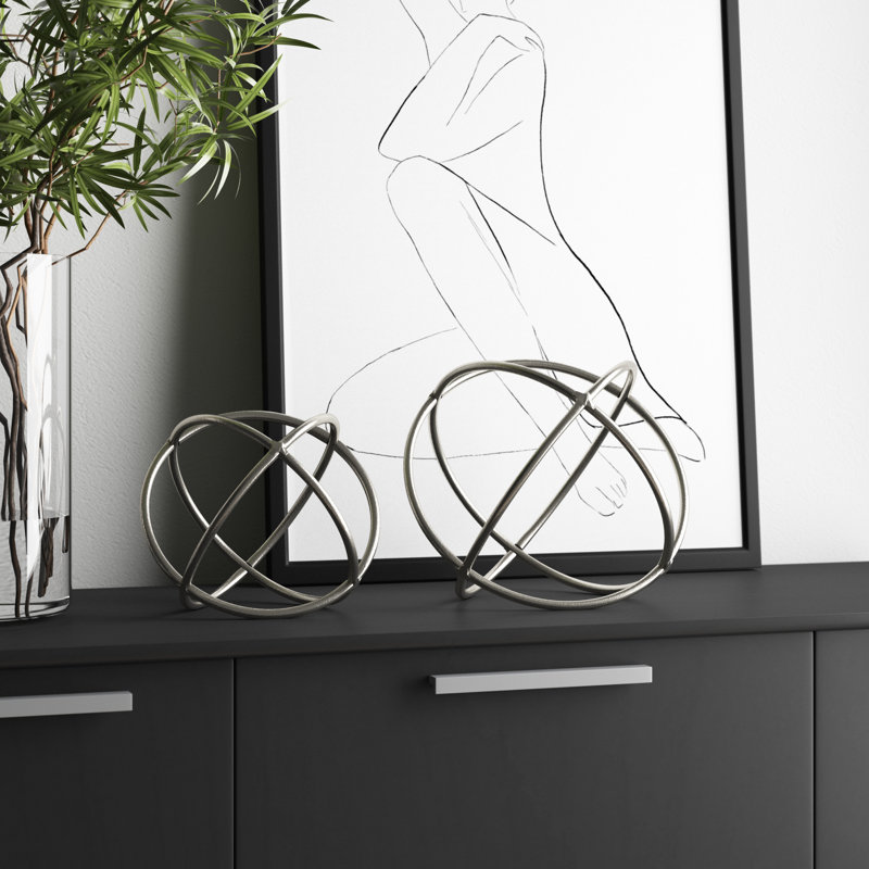 Abstract Figurines & Sculptures, Silver